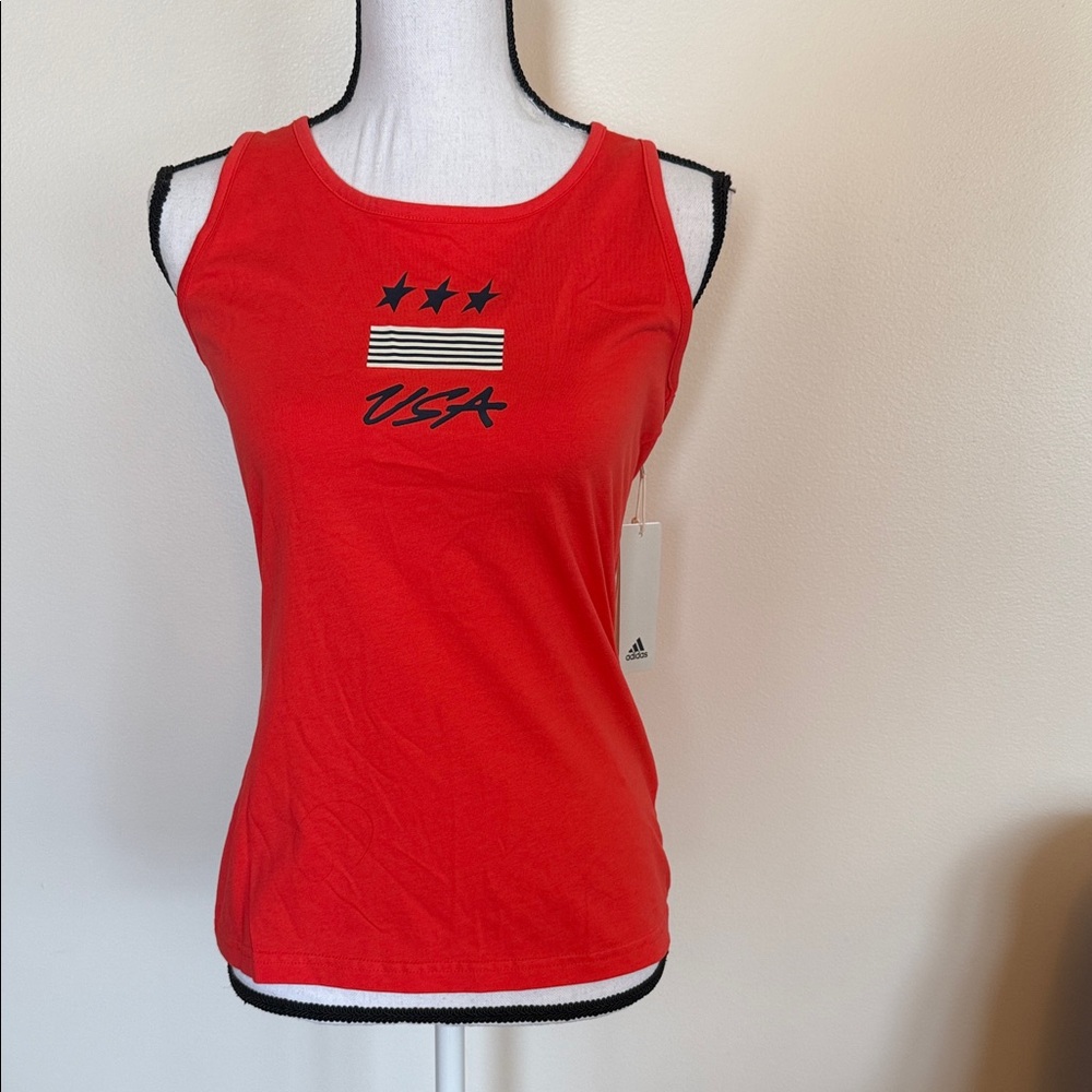 Adidas‎ Women's USA Tank Top NWT Size Small